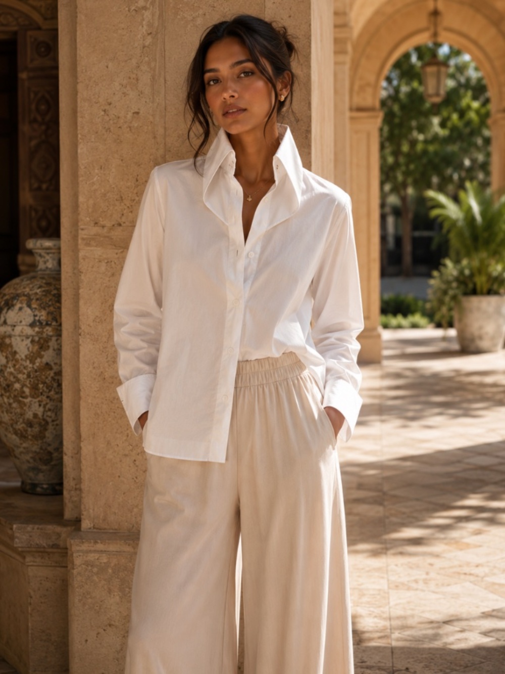 Pier Antonio Gaspari White Button Up